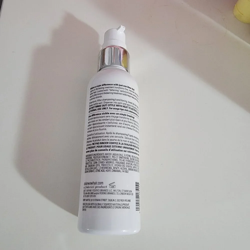 Color Wow Dream Cocktail Carb-Infused Thickening Leave In Treatment